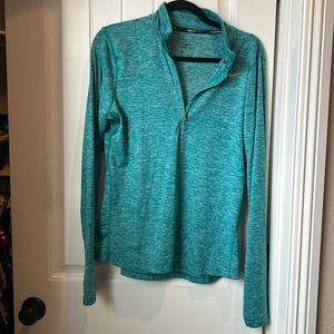 Nike dri fit 1/4 zip running jacket